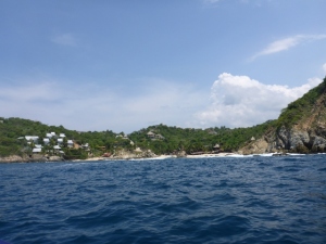 Beaches from the boat